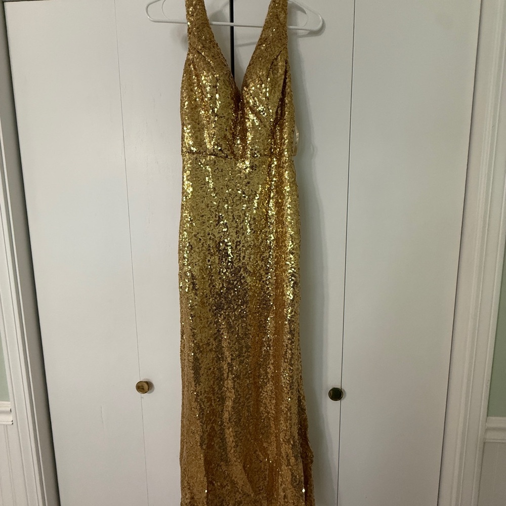 Revelry Gold (204) Sequin Dress